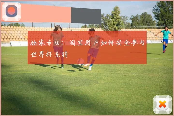 独家专访:淘宝用户如何安全参与世界杯竞猜