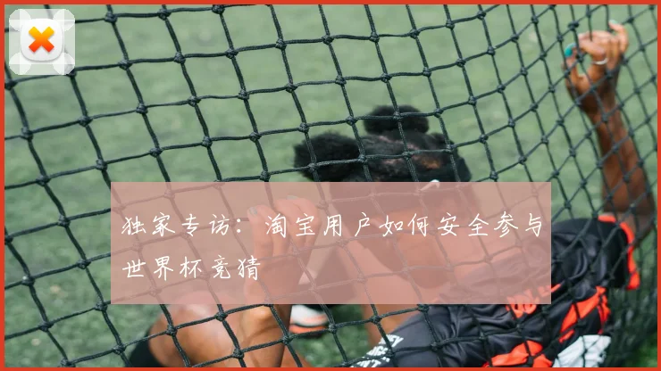 独家专访:淘宝用户如何安全参与世界杯竞猜